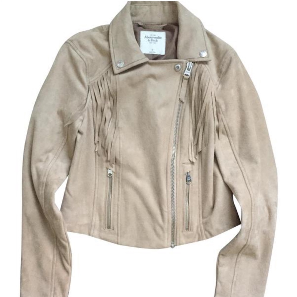 Crop Suede Coat